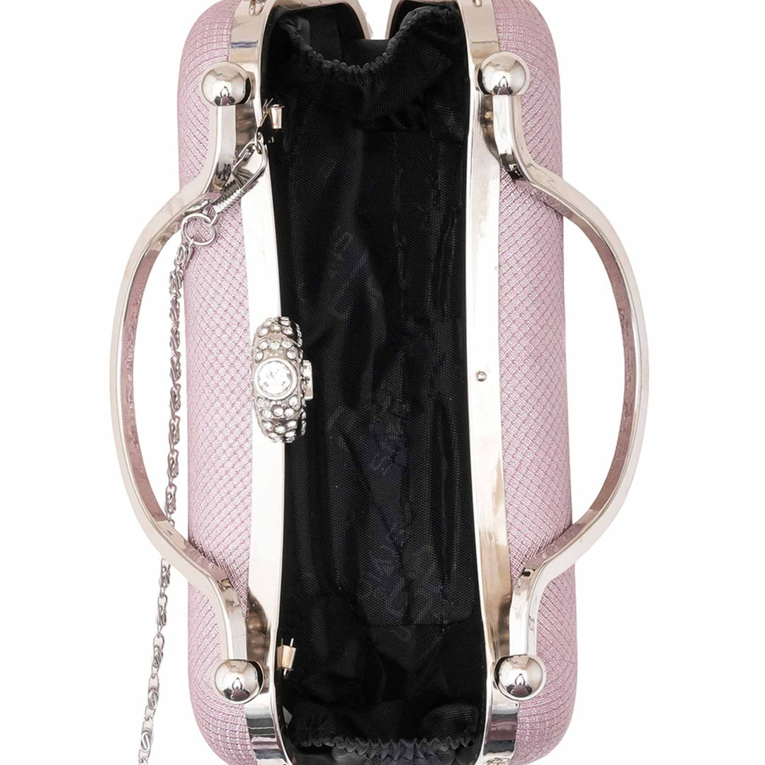 Pink Fancy Clutch For Ladies P15704