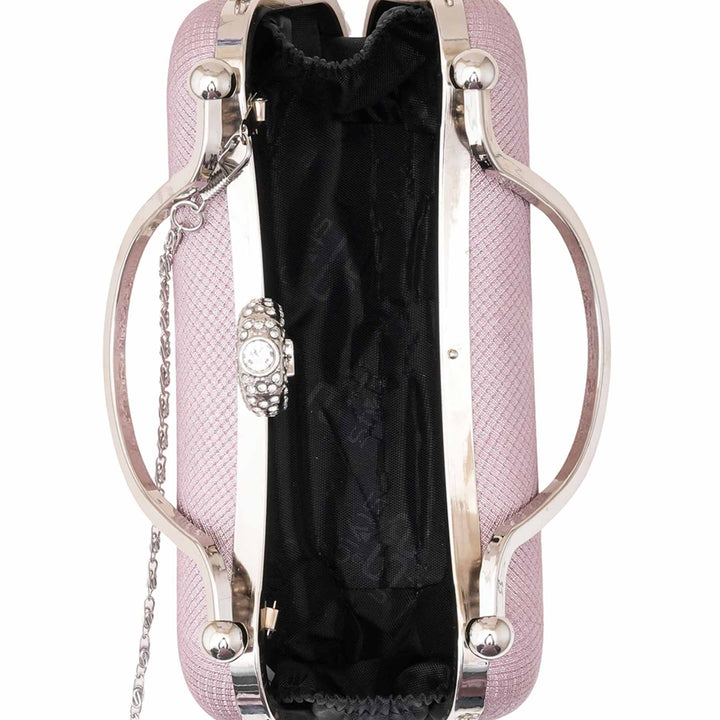 Pink Fancy Clutch For Ladies P15704