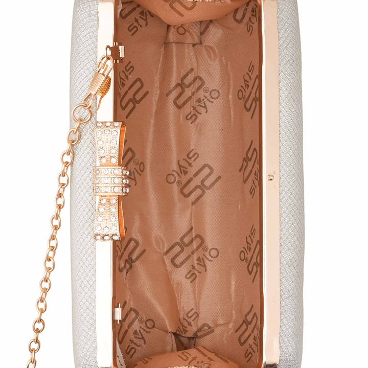 Fawn Fancy Clutch For Ladies P15706