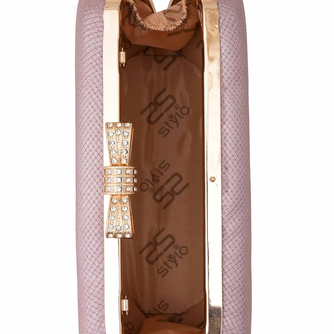 Pink Women Fancy Clutch P15706
