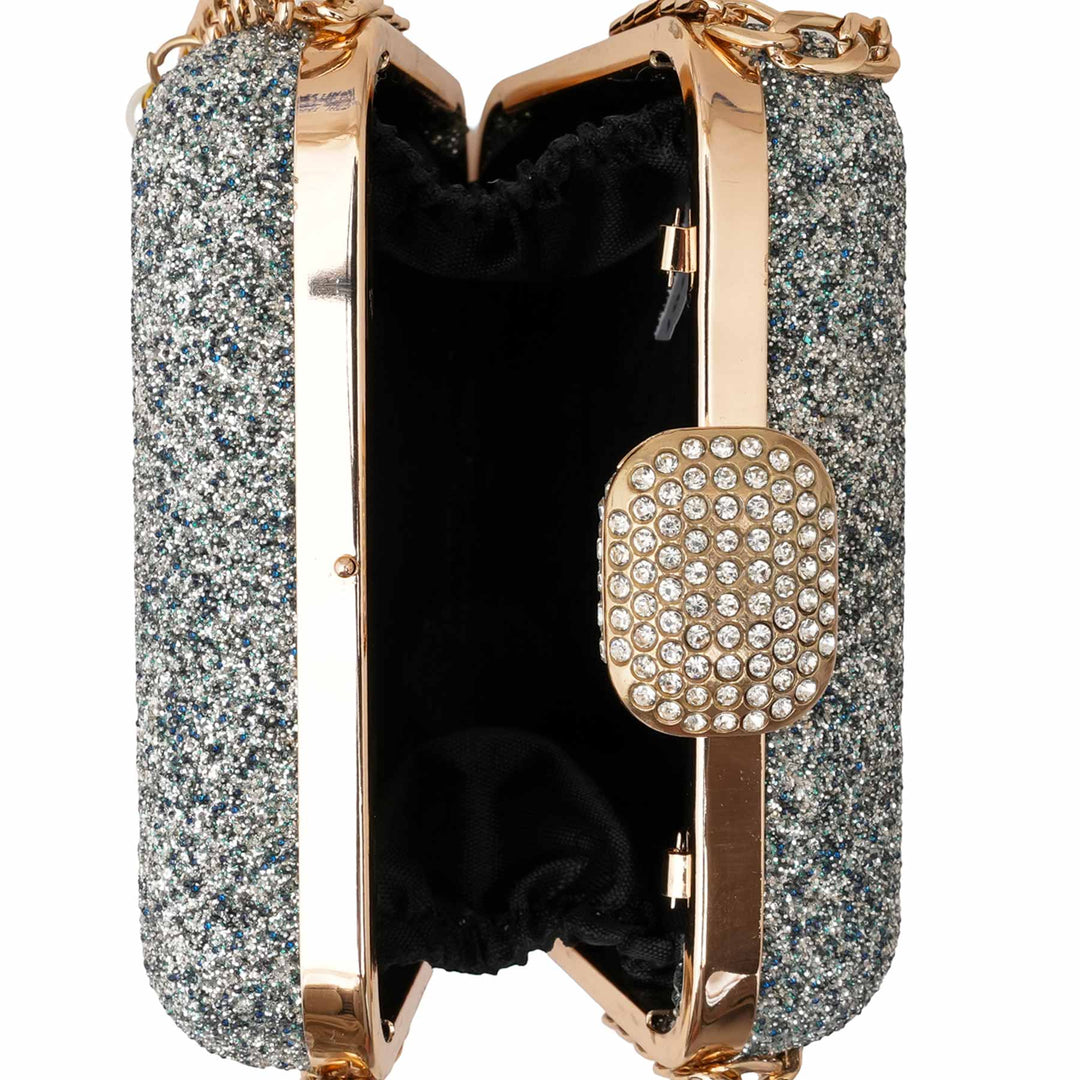 Green Women Fancy Clutch P15707