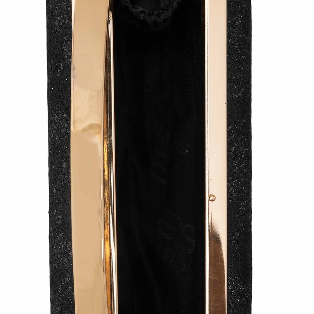 Black Women Fancy Clutch P15709