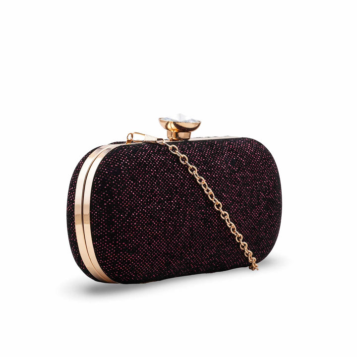 Maroon Fancy Clutch For Ladies P15711