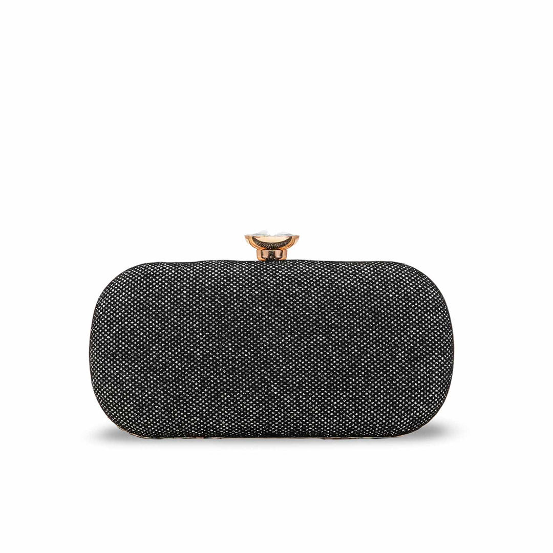 Silver Fancy Clutch For Ladies P15711