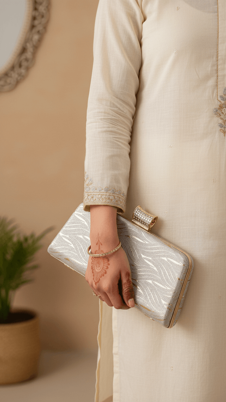 Fawn Women Fancy Clutch P15713