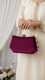Maroon Women Fancy Clutch P15715