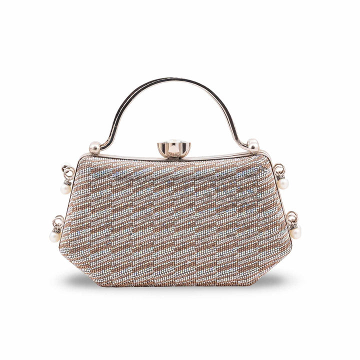 Silver Bridal Clutch For Women P15751