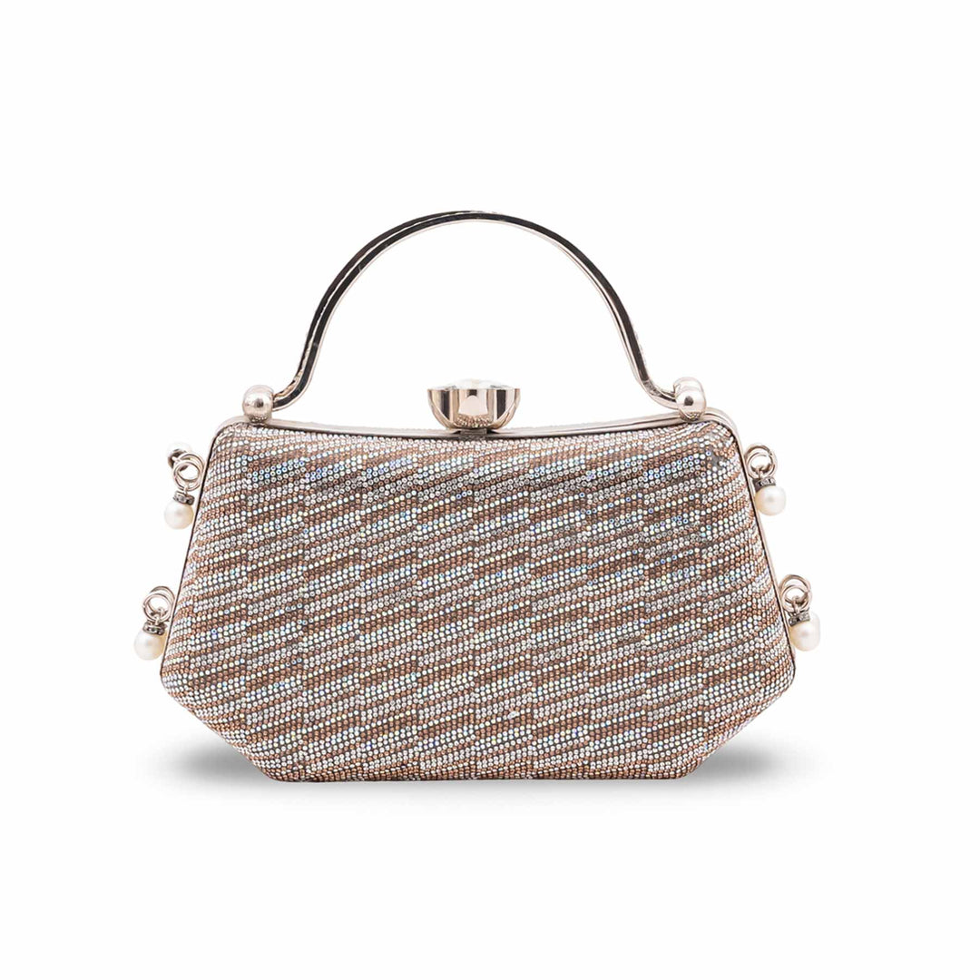 Silver Bridal Clutch For Women P15751