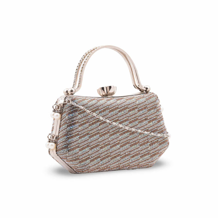 Silver Bridal Clutch For Women P15751