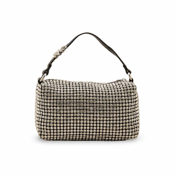 Silver Women Fancy Clutch P24090