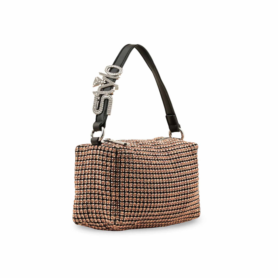 Silver Women Fancy Clutch P24091