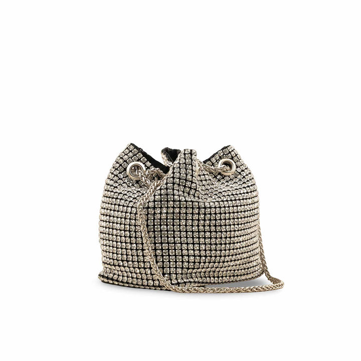 Silver Bridal Clutch P24092