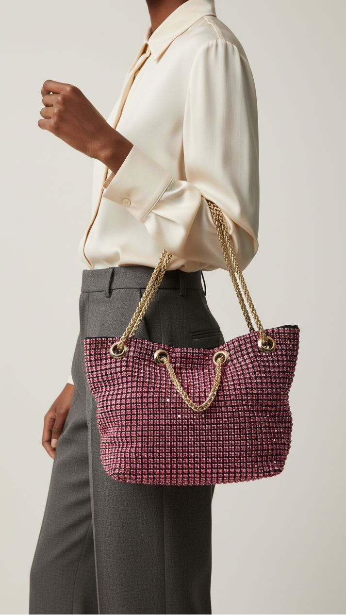 Rose Bridal Clutch P24093