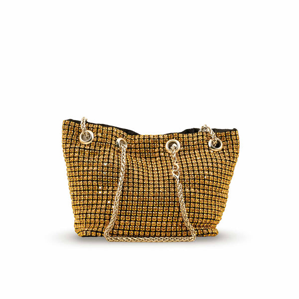 Golden Bridal Clutch P24093