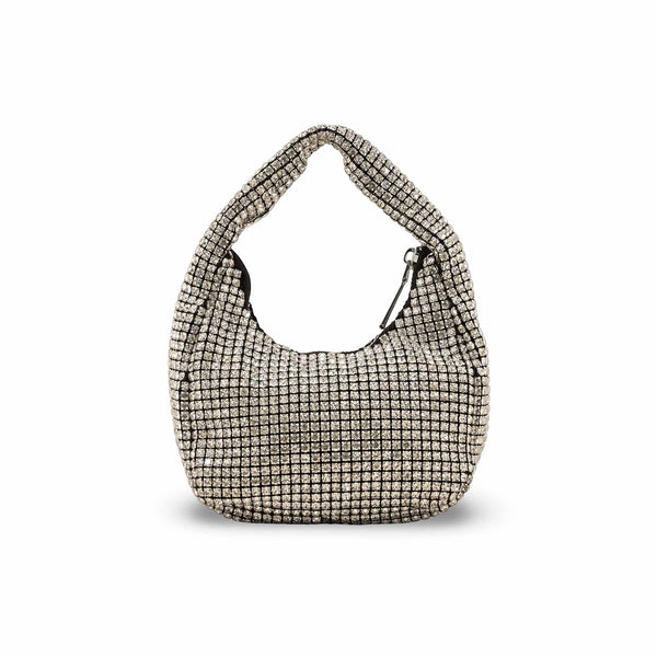 Silver Bridal Clutch P24096