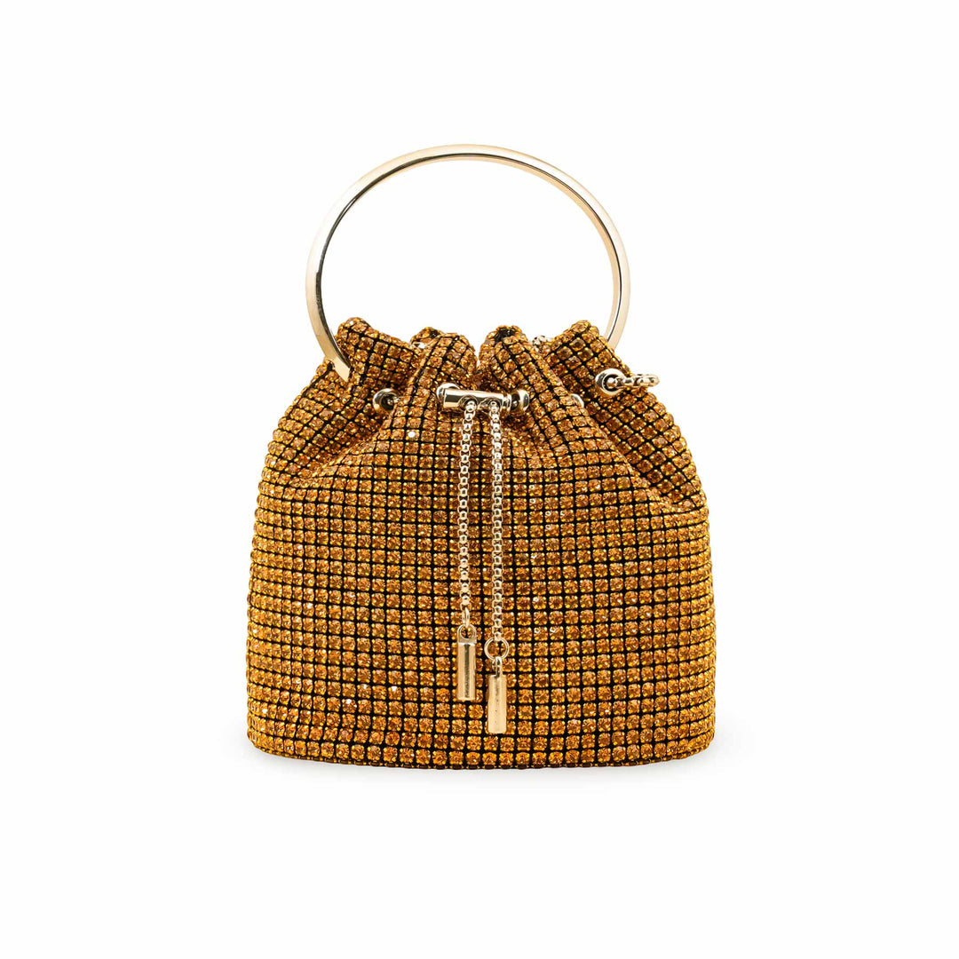 Golden Bridal Clutch P24099