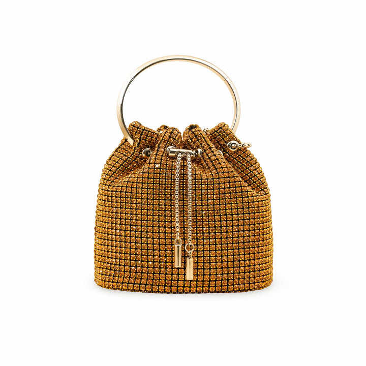 Golden Bridal Clutch P24099