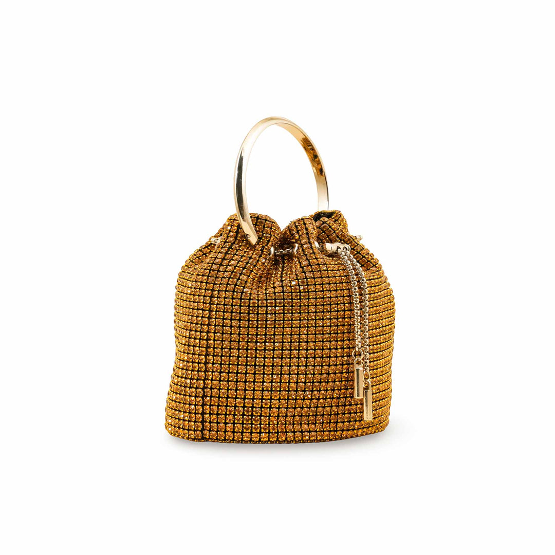 Golden Bridal Clutch P24099