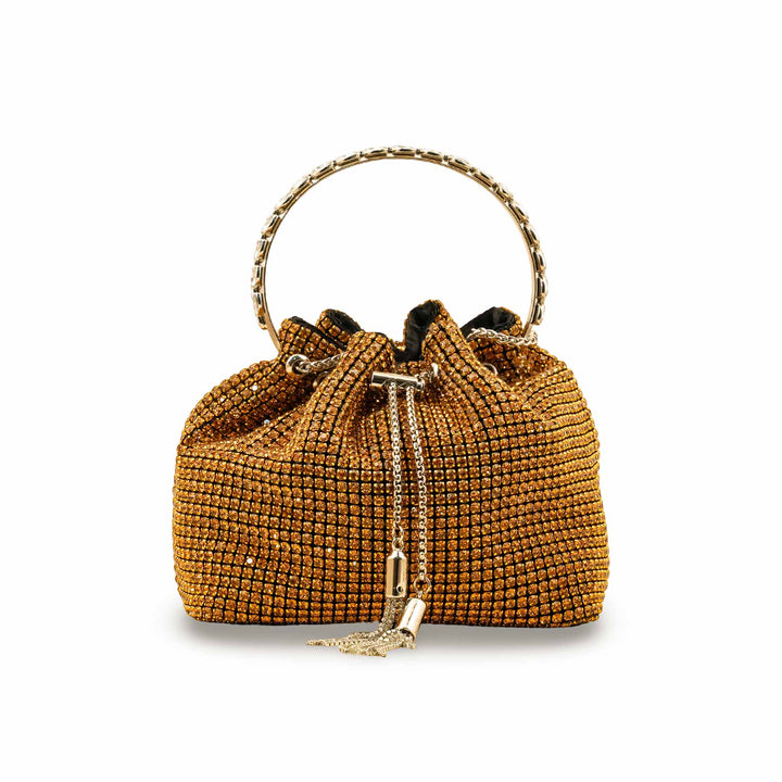 Golden Bridal Clutch P24105