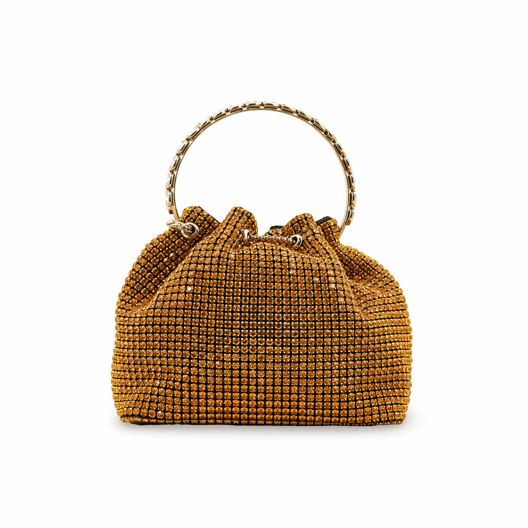 Golden Bridal Clutch P24105