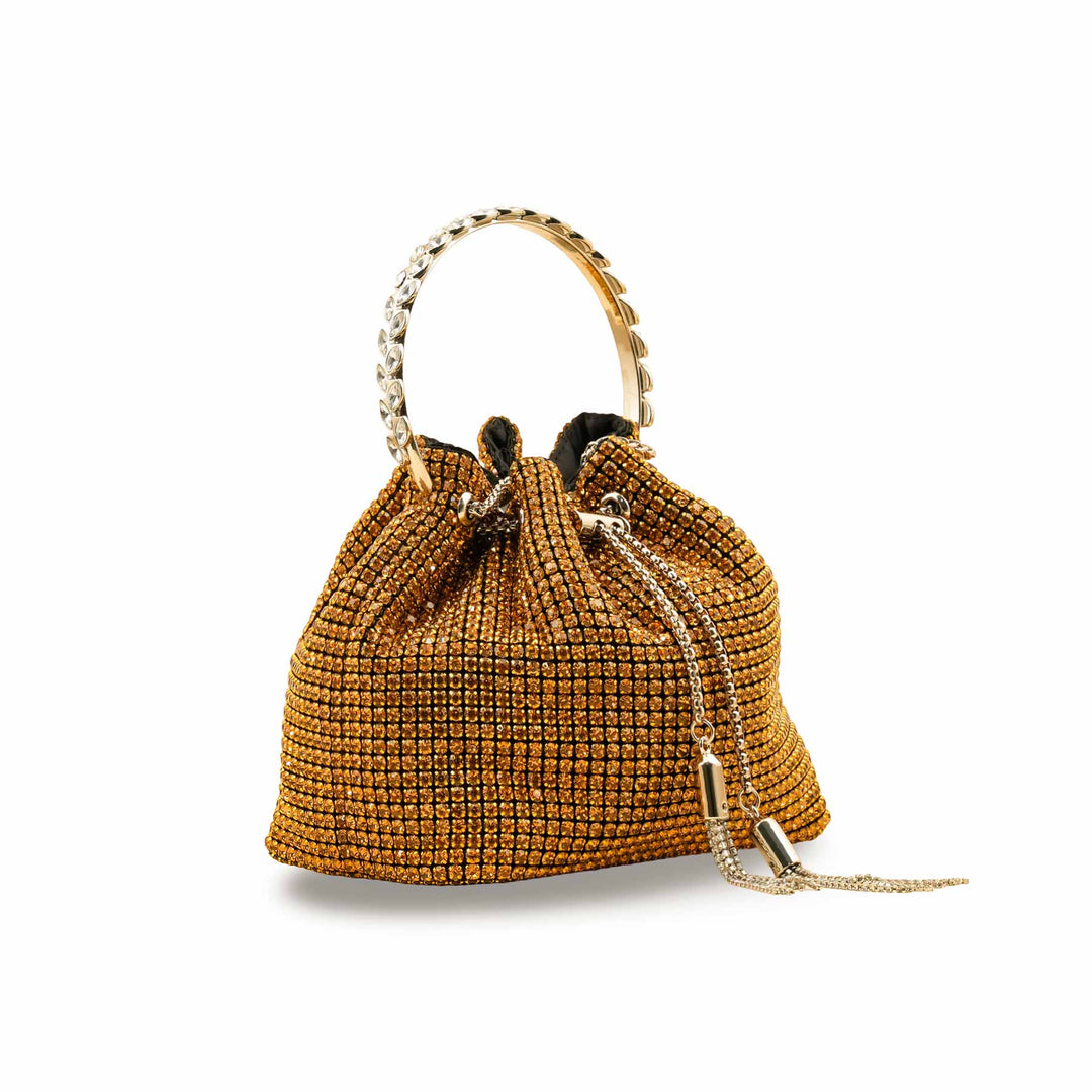 Golden Bridal Clutch P24105