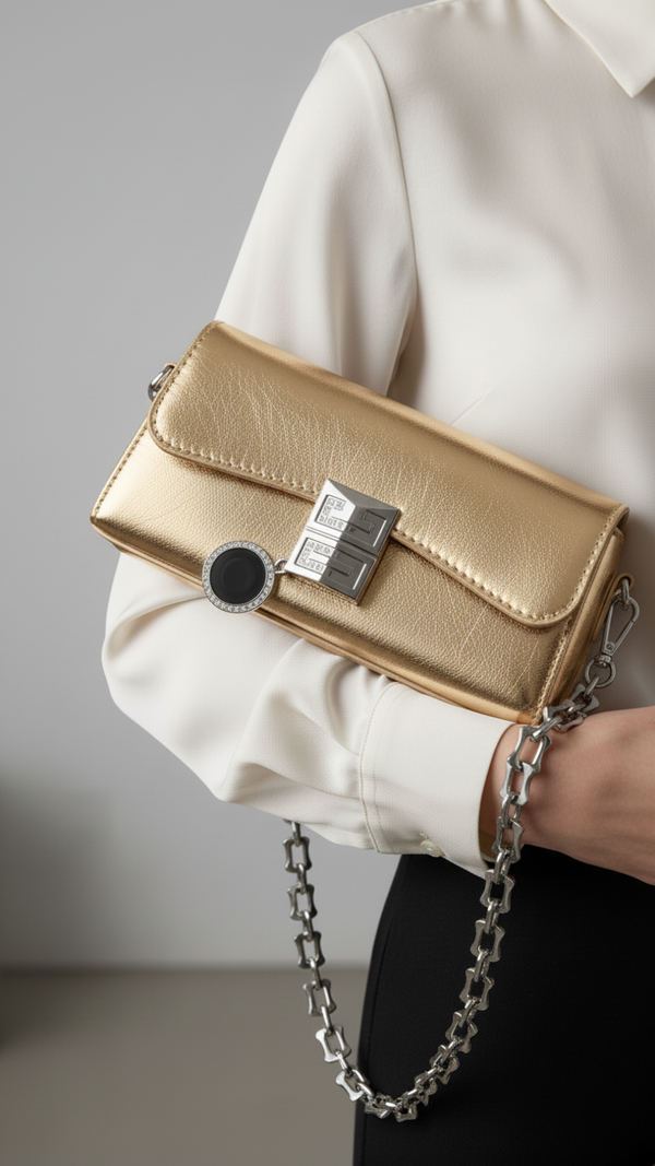 Golden Formal Clutch P24106