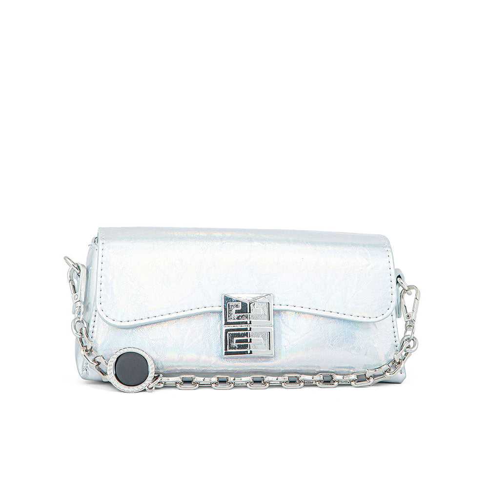 Silver Formal Clutch P24106