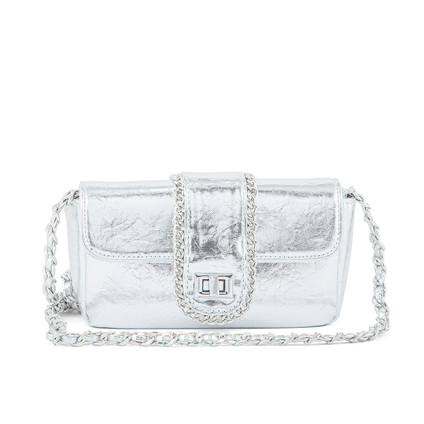 Silver Formal Clutch P24107