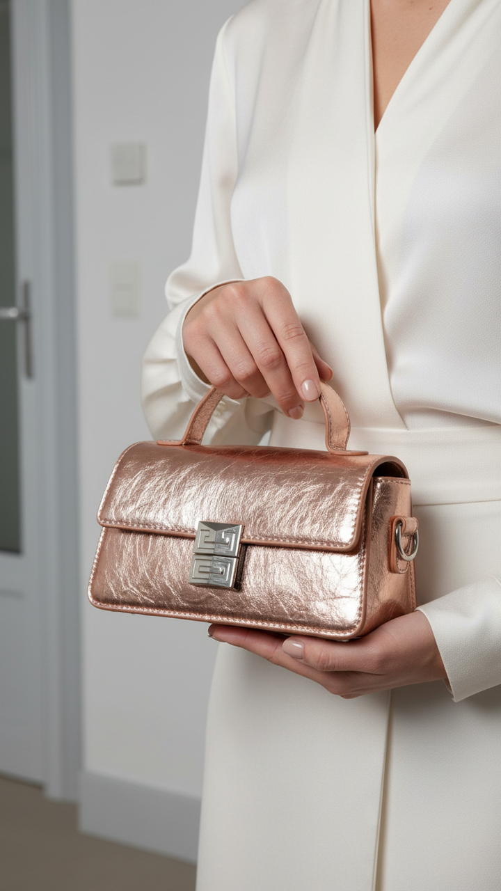 Brown Formal Clutch P24108