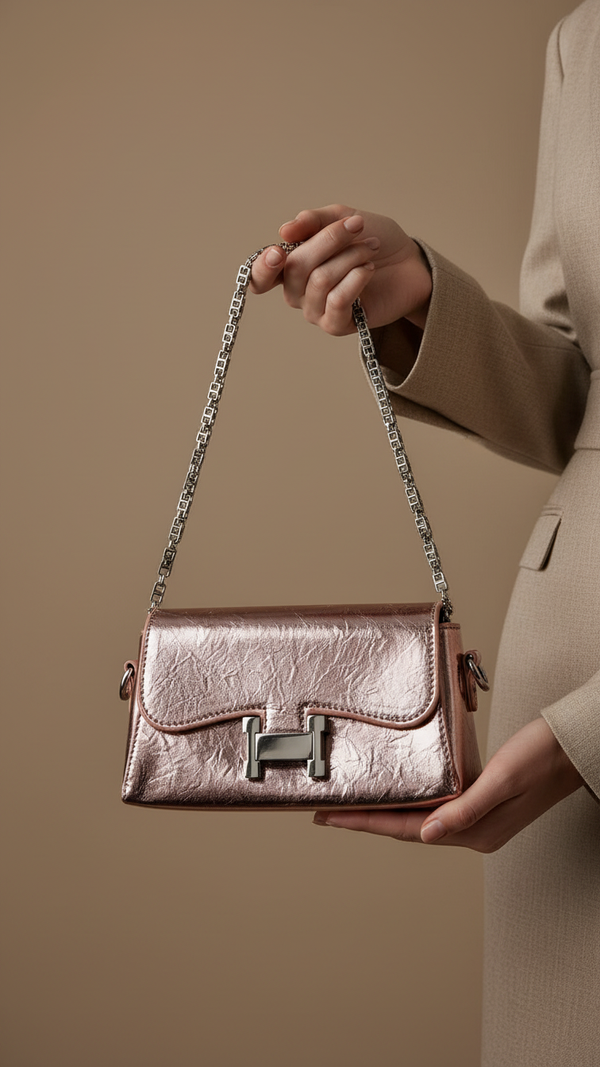 Brown Formal Clutch P24111