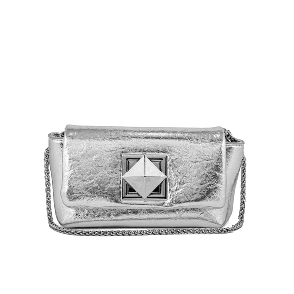 Silver Formal Clutch P24115