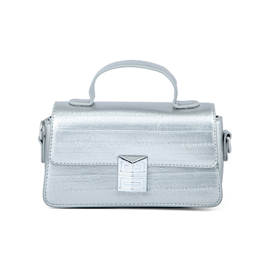 Silver Formal Clutch P24117