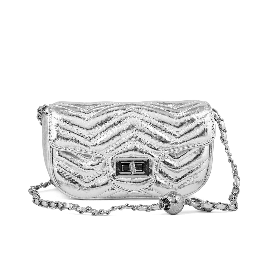 Silver Formal Clutch P24119