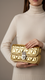 Golden Formal Clutch P24121