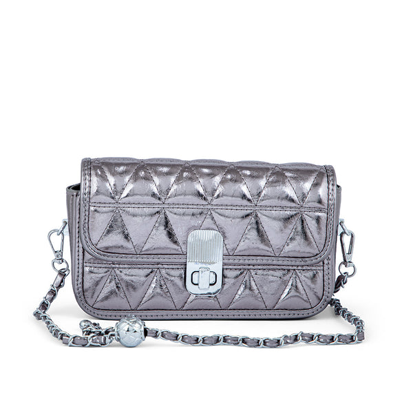 Grey Formal Clutch P24121