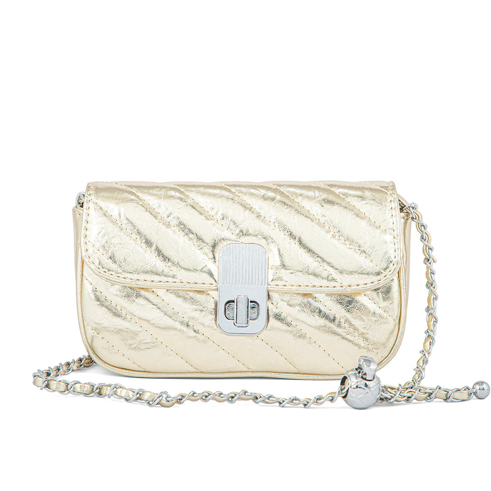Golden Formal Clutch P24123