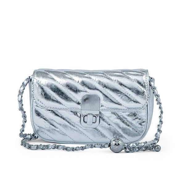 Silver Formal Clutch P24123
