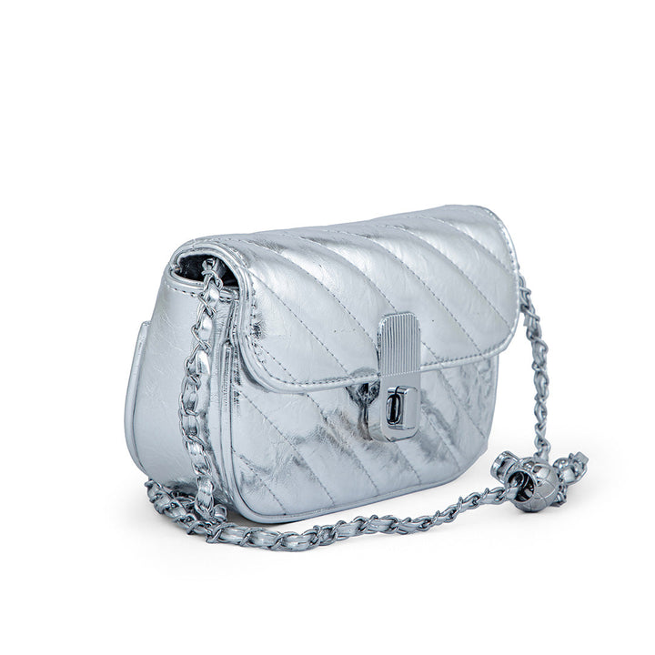 Silver Formal Clutch P24123