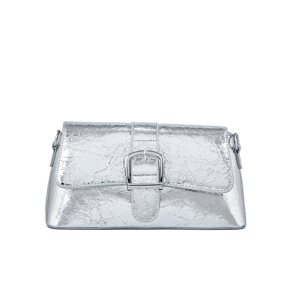 Silver Formal Clutch P24124