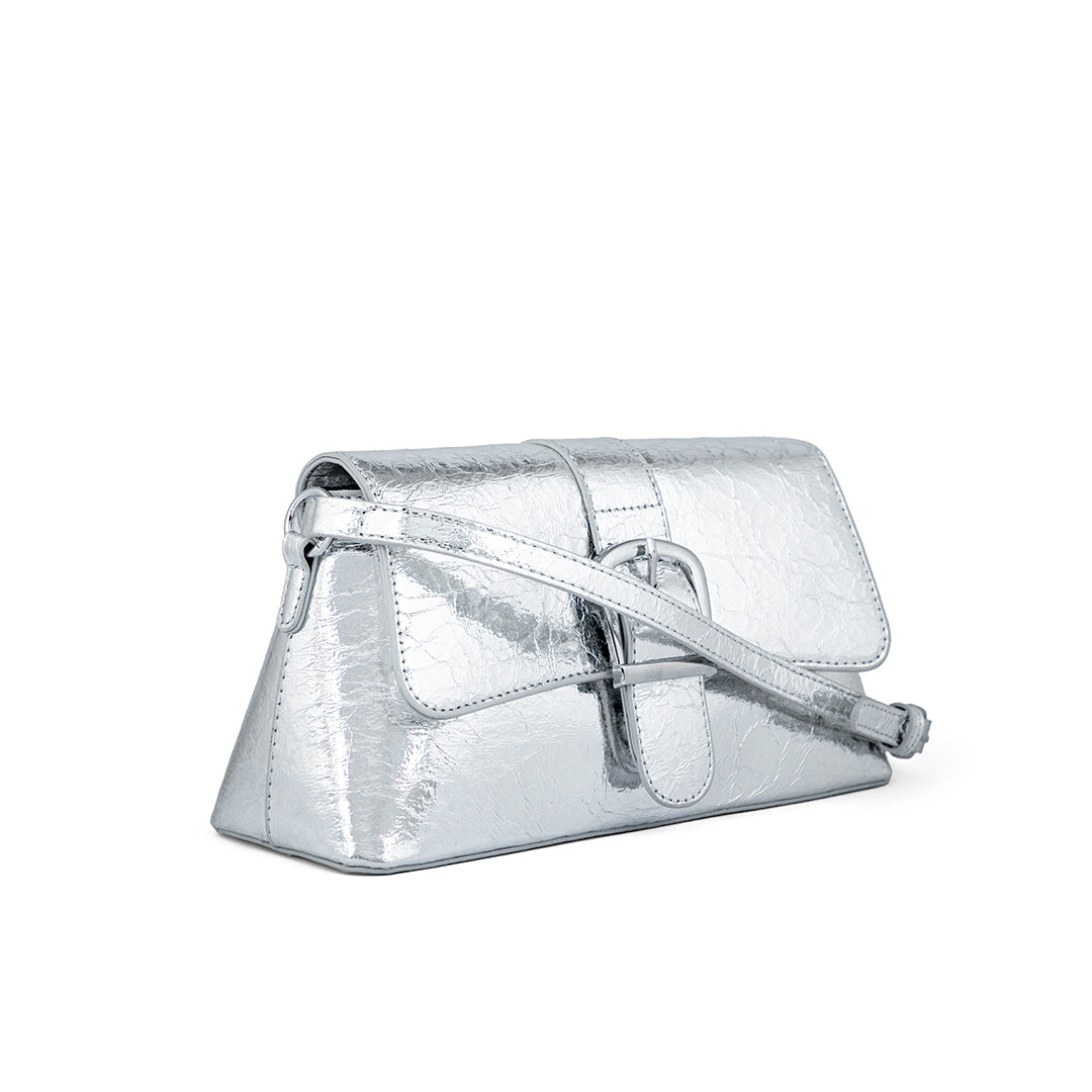 Silver Formal Clutch P24124