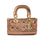 Golden Formal Hand Bag For Ladies P24130