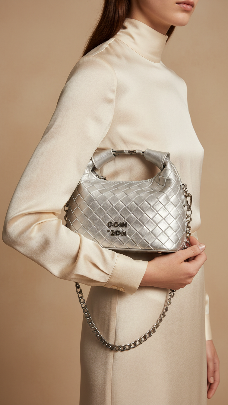 Silver Formal Clutch P24139