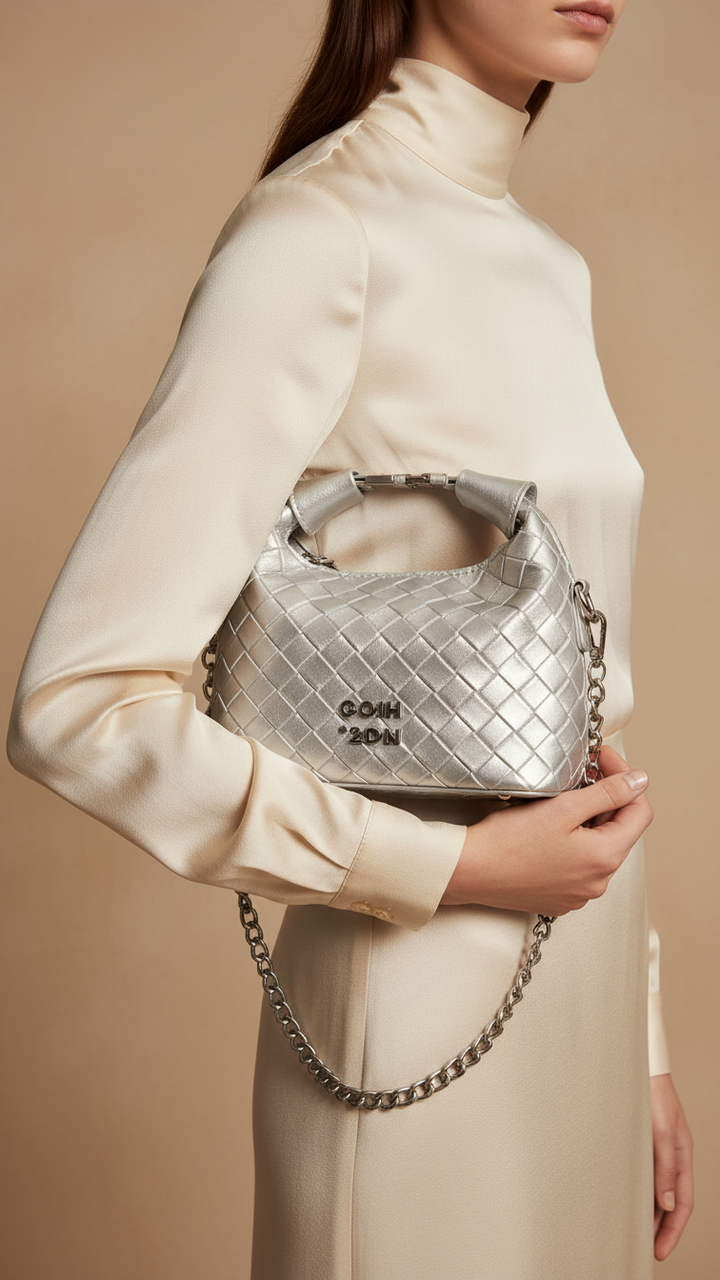 Silver Formal Clutch P24139