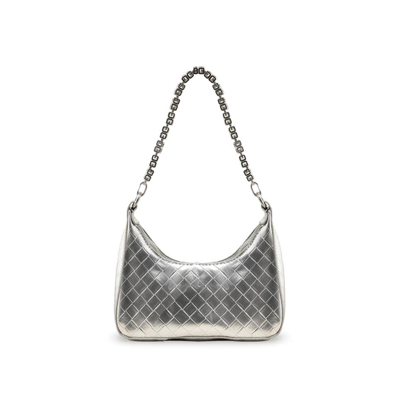 Silver Formal Shoulder Bag P24142