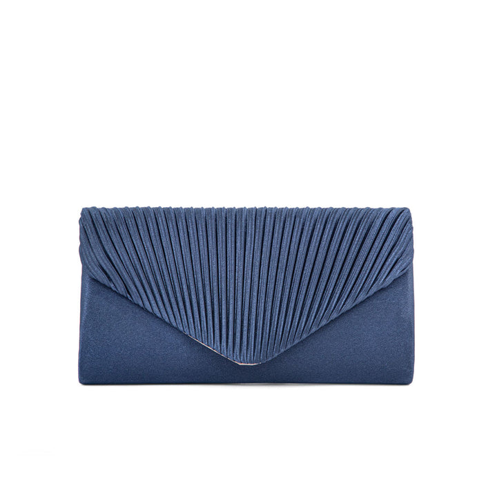 Navy Fancy Clutch P24143