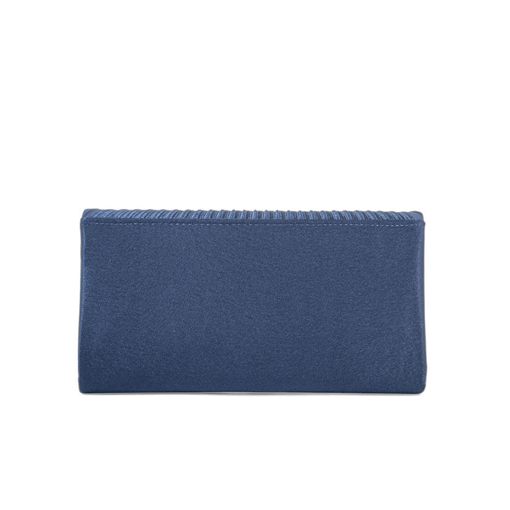 Navy Fancy Clutch P24143
