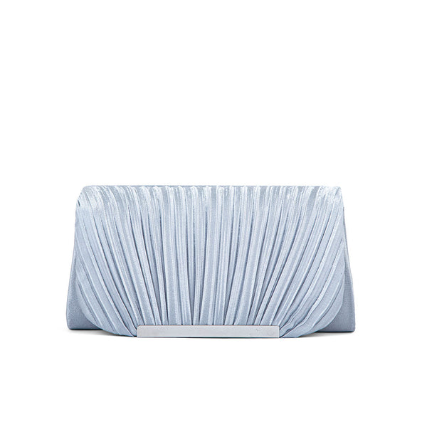 Silver Fancy Clutch P24144