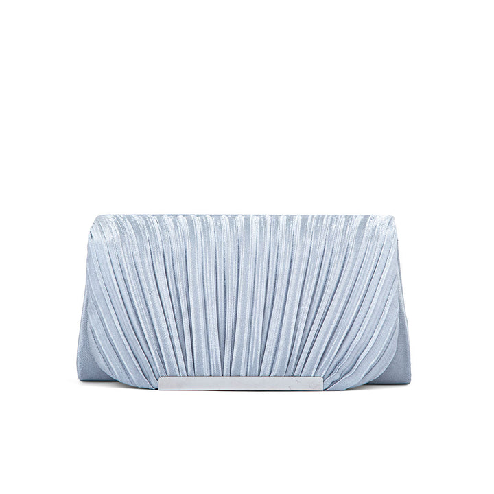 Silver Fancy Clutch P24144