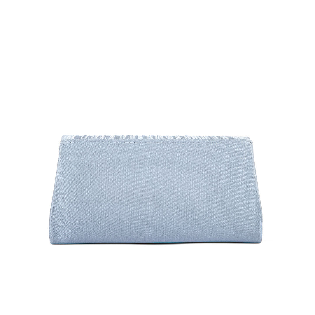 Silver Fancy Clutch P24144