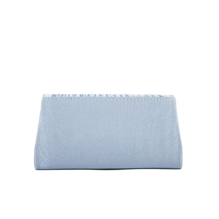 Silver Fancy Clutch P24144